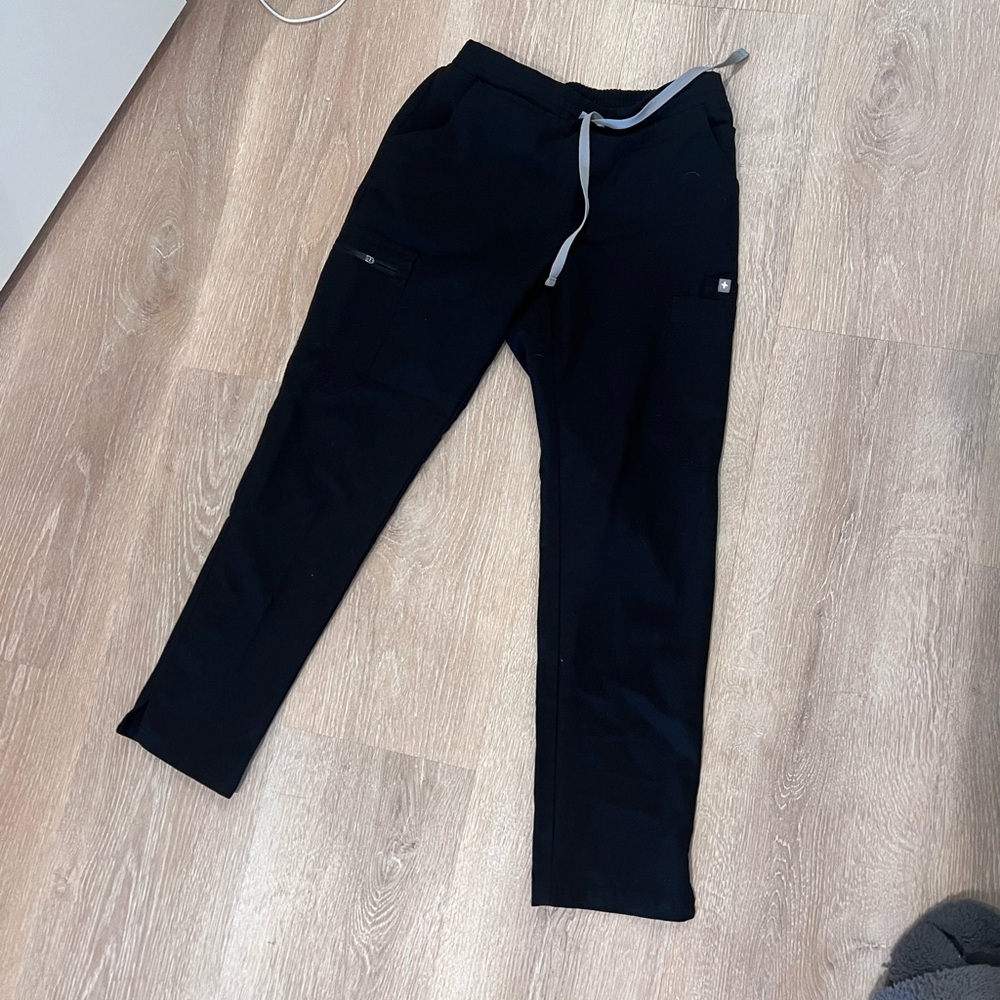 Figs Black Scrub Pants